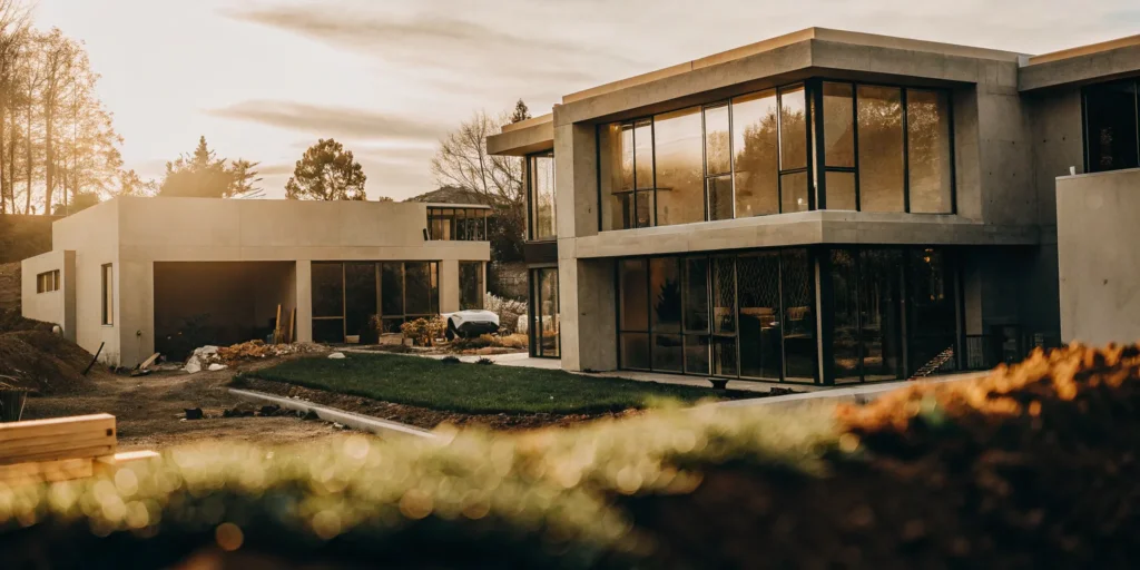 New construction home in Santa Clara, CA.